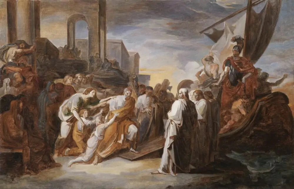 La partenza di Attilio Regolo da Cartagine